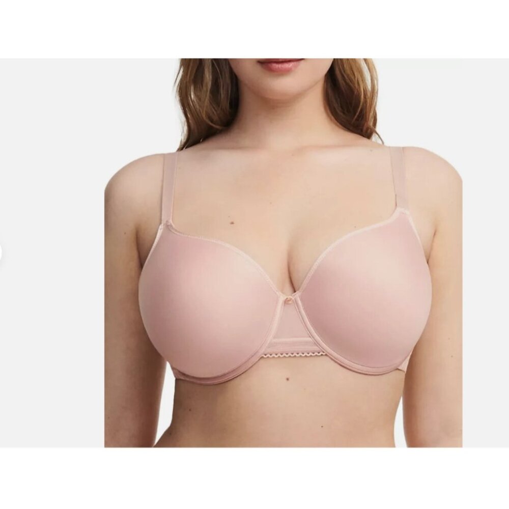 NEW Chantelle C13B60 13B60 C-Jolie T-Shirt Underwire Bra US/UK 36 DDD Rose